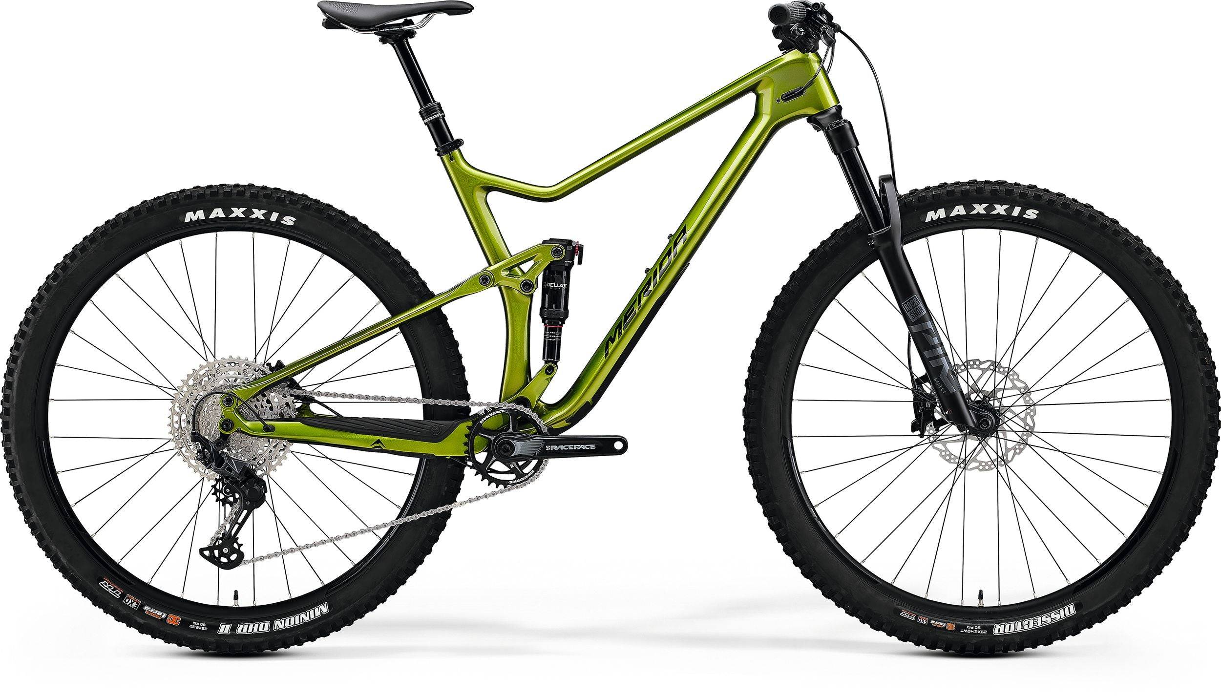 Merida One-Twenty 6000 2023 - Shimano SLX 1x12sp - Merida Expert TR - 106 / S / Green / Black (S)