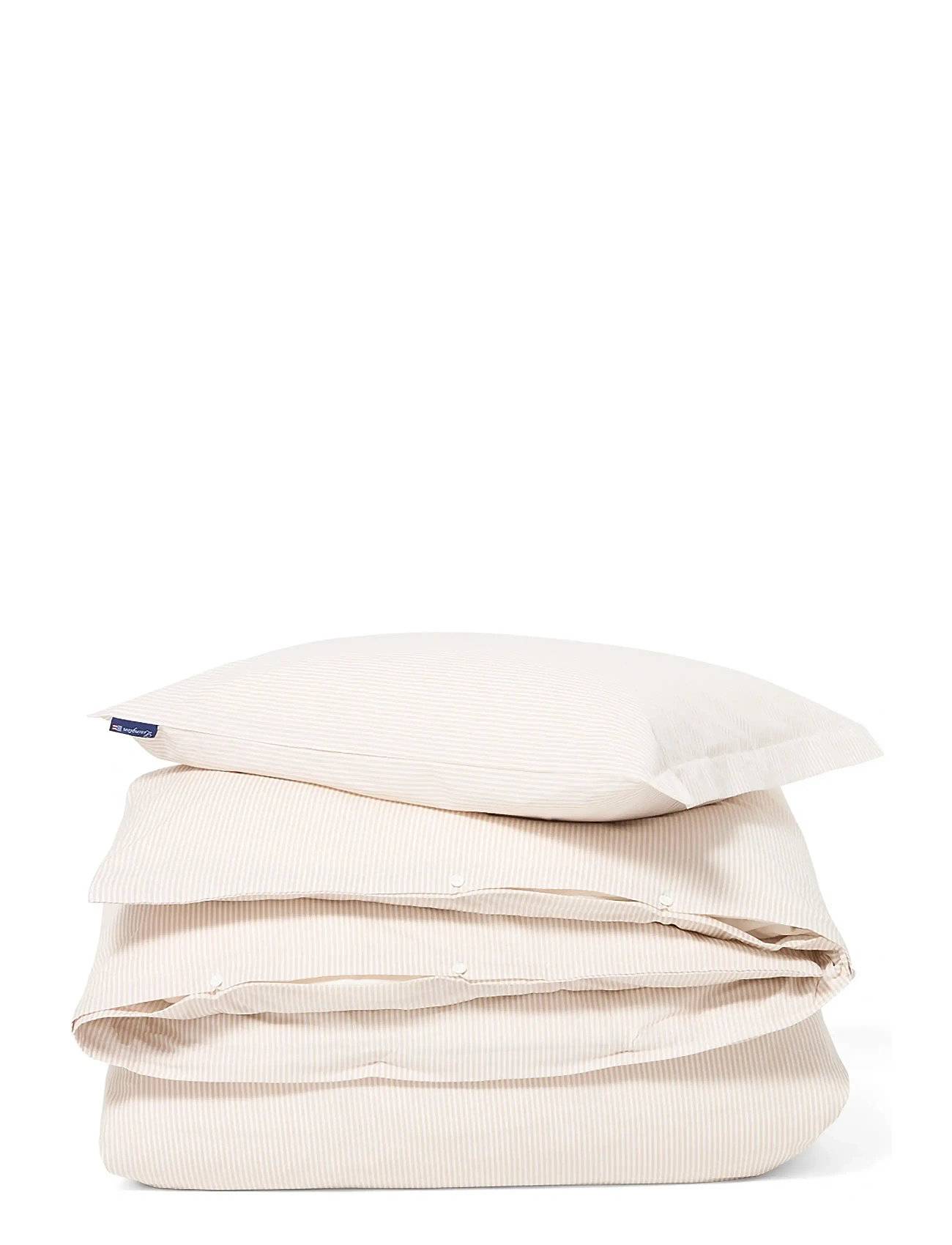 Lexington Home Beige/White Striped Cotton Sateen Bed Set - Beige - 150X210/50X60