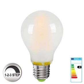 E27 Standard LED <br> 90Ra 7W 2700k 3-STEP