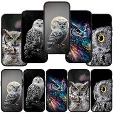 for iPhone 16 15 Xiaomi Redmi Note 13 12 11 Pro Max X 9 14 XR Samsung Galaxy A16 S24 S23 Plus A06 A05 14C 10 8 7 Huawei OPPO Bird Owl Cool Phone Case for Samsung Galaxy A05 bolus