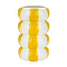 BALVI Keramik Vase Flyder, Gul 20 cm |Yellow |H:14.5 cm
