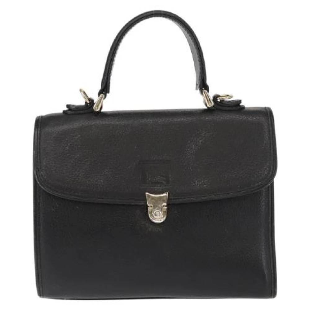 Burberry Vintage Pre-owned Handbag - Vintage - Dame - Sort - ONE SIZE - Læder