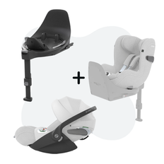 Cybex Cloud T + Sirona T + Base T Platinum White (Plus) Pakket Deal