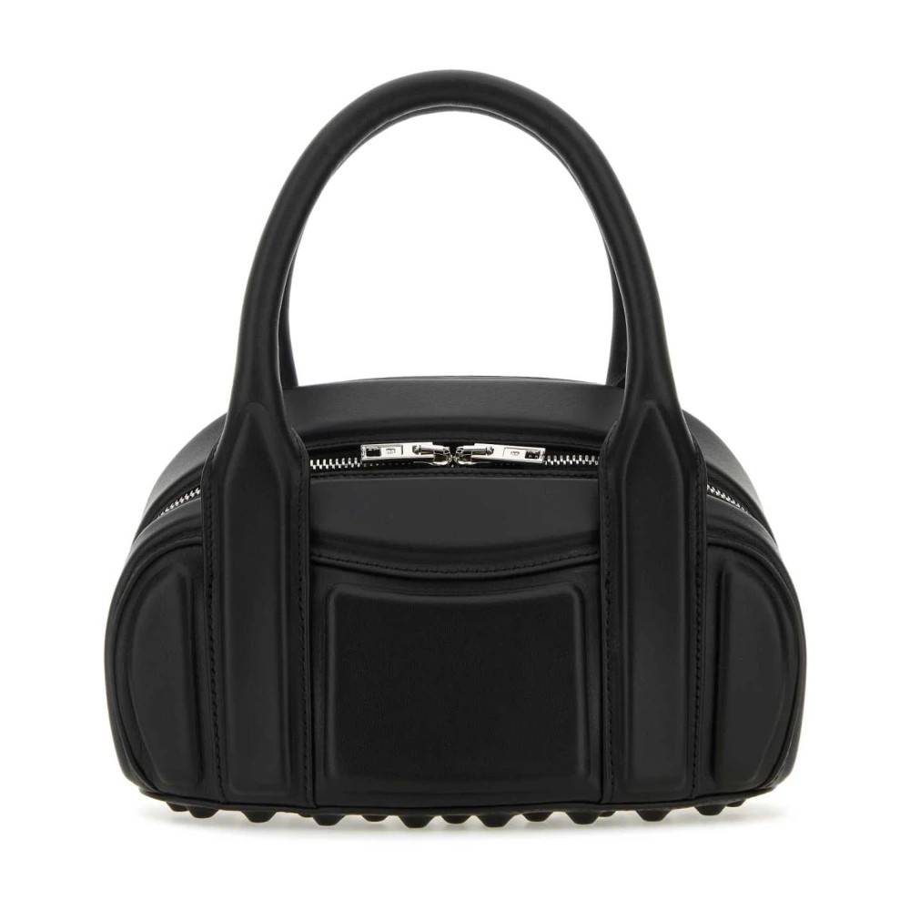 Alexander Wang Sort Nappa Læder Lille Håndtaske - Tasker - Dame - Sort - ONE SIZE - Læder