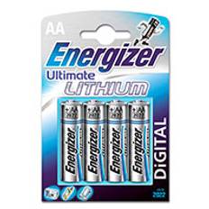 Energizer Ultimate AA Batteri (Lithium) 4-pak