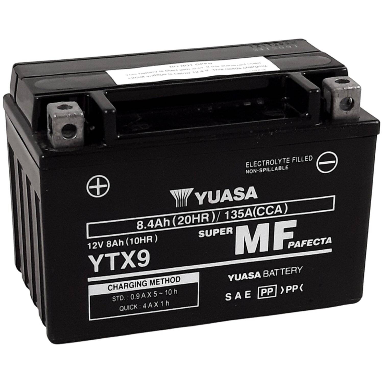 Batteri yuasa - Yamaha x-Max 250 2006 underhållsfritt fabriksaktivt x max