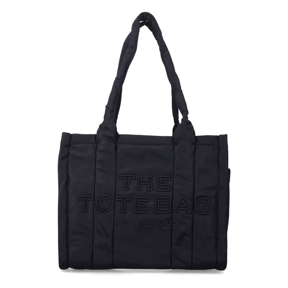 Marc Jacobs Puffy Nylon Large Tote - Tasker - Dame - Sort - ONE SIZE - Nylon