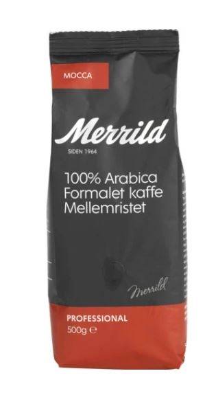 Kaffe Merrild Mocca 500g/ps.