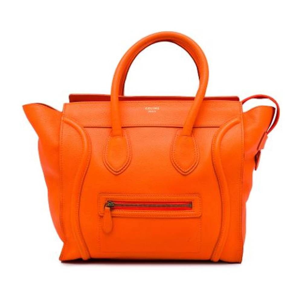 Celine Vintage Pre-owned Tote Bag - Vintage - Dame - Orange - ONE SIZE - Uld
