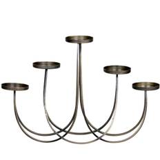 Chic Antique 5-armet stage - antik messing