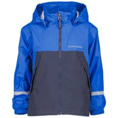 Didriksons Bladet Regnjacka Caribbean blue 110 cm  Blå  110 cm  Unisex