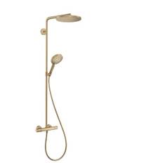 Hansgrohe Raindance Select S 240 PowderRain brusesæt, børstet bronze