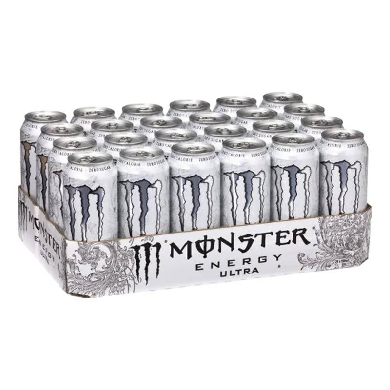 Monster Energy Ultra White Zero Sugar 24 × 50 cl