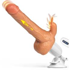 Dildo Sex Spielzeug für Die Frau Sexmaschine - Dildos mit Stoßfunktion Diloschwanz für Frauen Paare, ORSLUM Sex Toys Fickmaschine, Vibratorensets für Männer Anal & G Punkt Vibrator mit Fernbedienung