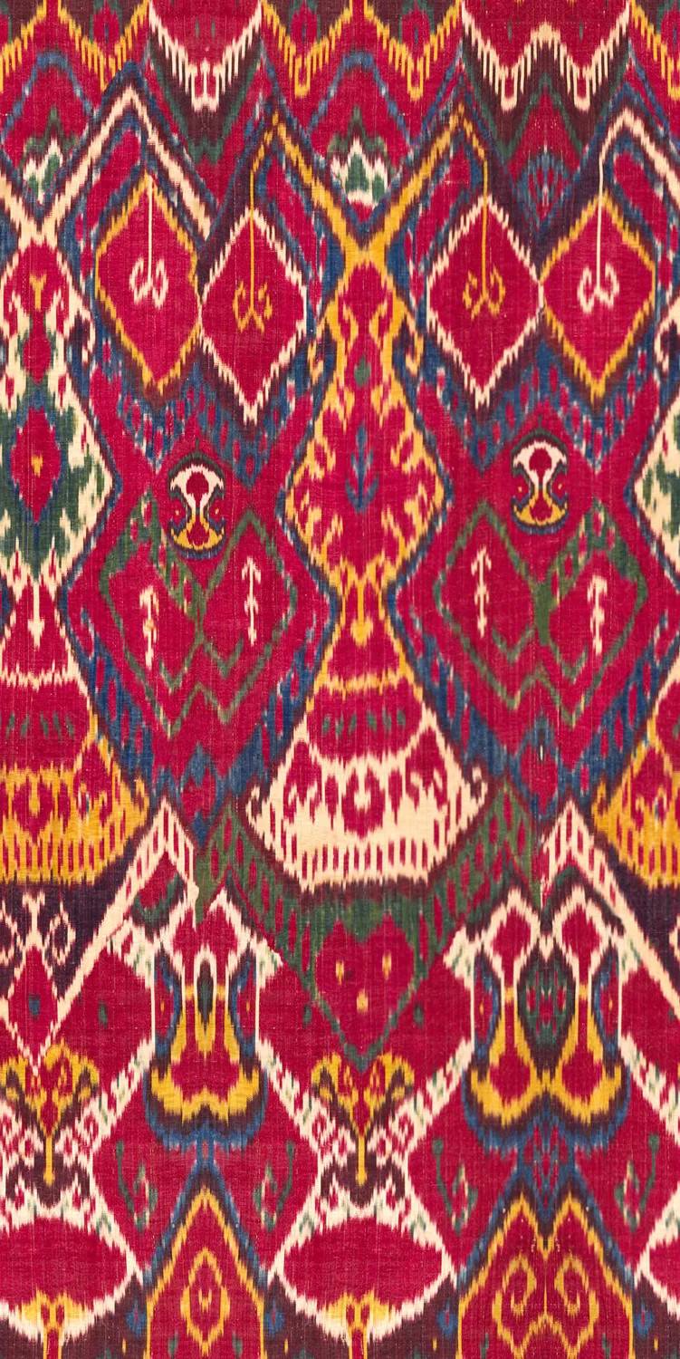 Mind the Gap Fabric Uxbek Ikat FB00024