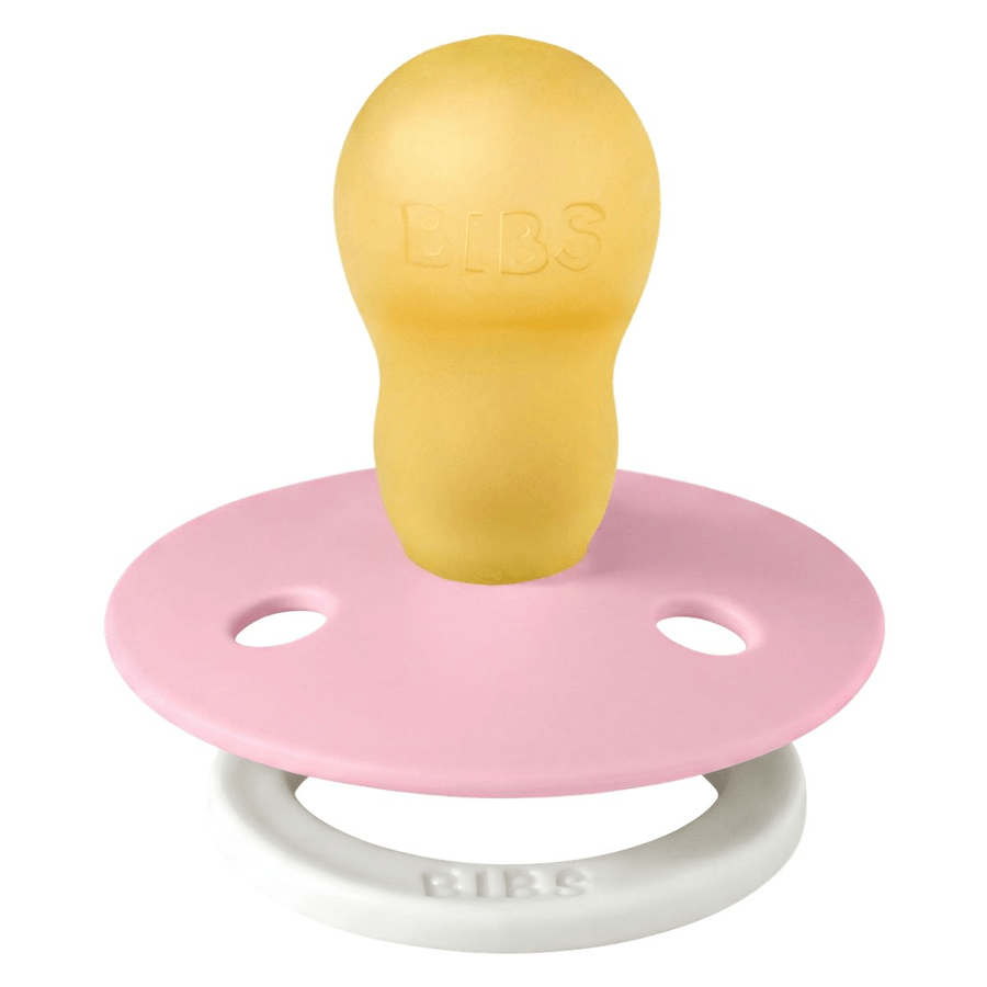 BIBS Colour GLOW Pacifier Blush Size 3 1pc