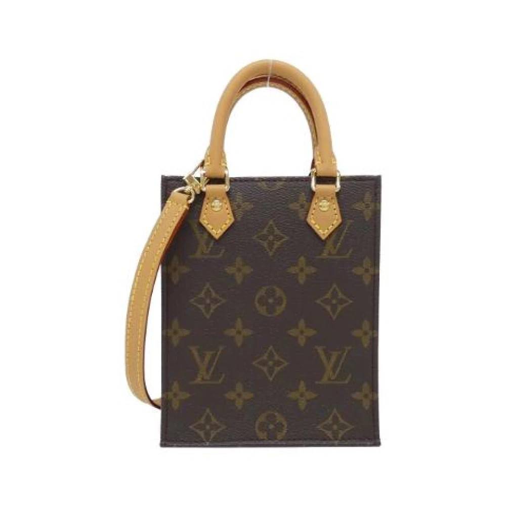 Louis Vuitton Vintage Pre-owned Monogram Skuldertaske - Vintage - Dame - Brun - ONE SIZE - Uld