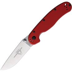 Ontario RAT II Linerlock Red G10