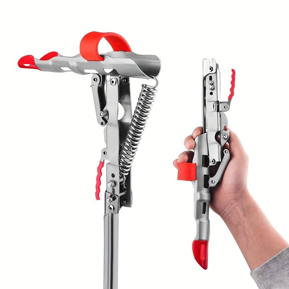 1 Pack Of Automatic Spring Fishing Rod Holders - Stainless Steel, Adjustable Sensitivity & Folding Pole Rack For Brackets