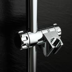 Shower Head Holder Bathroom Shower Rail Bracket Universal Handheld Adjustable Bathroom Accessories Hose Riser Slider Clamp Base