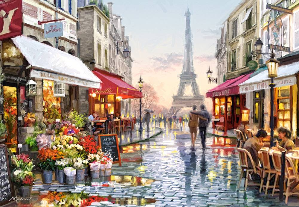KIDEK pussel - Flower Shop, 1500-bitar Default Title