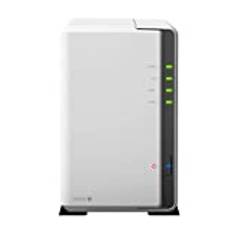 Synology DS220j 8 TB 2 Bay Desktop NAS-Lösung | Installiert mit 2 x 4 TB Western Digital Red-Laufwerken
