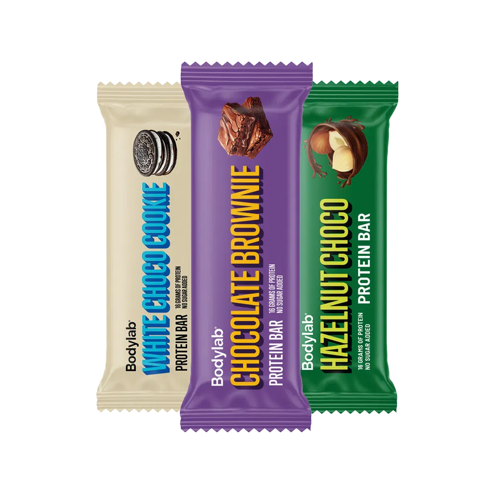 Bodylab Protein Bar - Bland Selv (12 stk) - Proteinbar