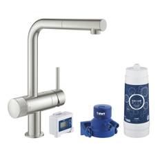 Köksblandare Grohe Blue Pure Minta Startkit 30382 med Utdragbar Pip Rostfri