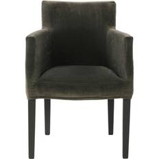 Englesson Brooklyn Chair Loose Cover Black / Omega Graphite 51 - Stole Velour Sort - 575ESL-OME51