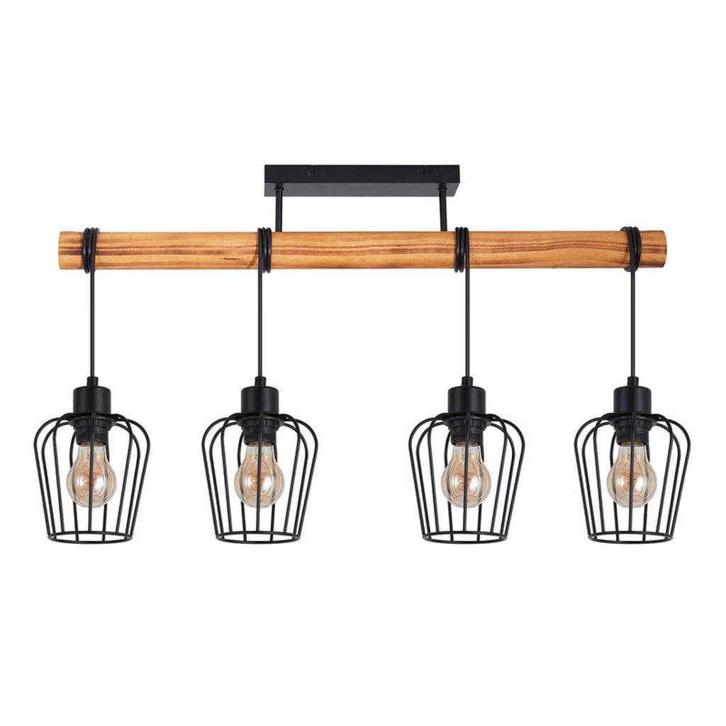 TAKLAMPA 13/48/80cm - Svart