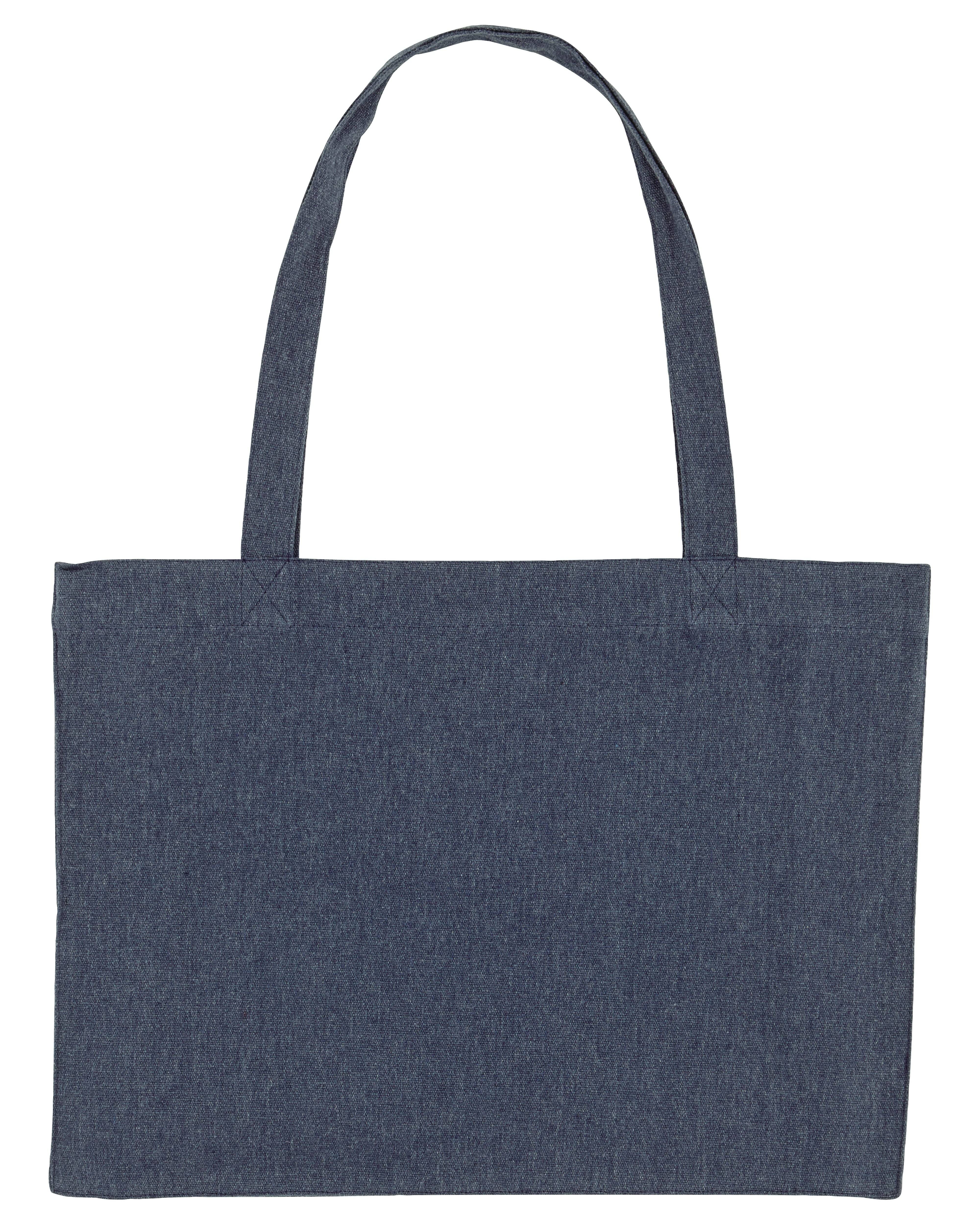 Woven Shopping Bag 2 - One Size / Midnight Blue (One Size)