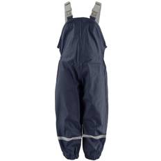 Color Kids Regnbyxor m. Hängslen - PU - Navy - Color Kids - 6 år (116) - Regnbyxor