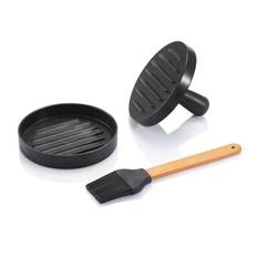 XDdesign - Grill sæt - Bøfpresser & BBQ pensel - 28.6 x 22.7 x 3.3cm