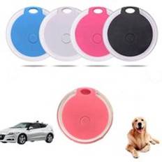 Mini husdjurs katt vattentät gps locator tracker spårning av anti-lost enhet - Rosa