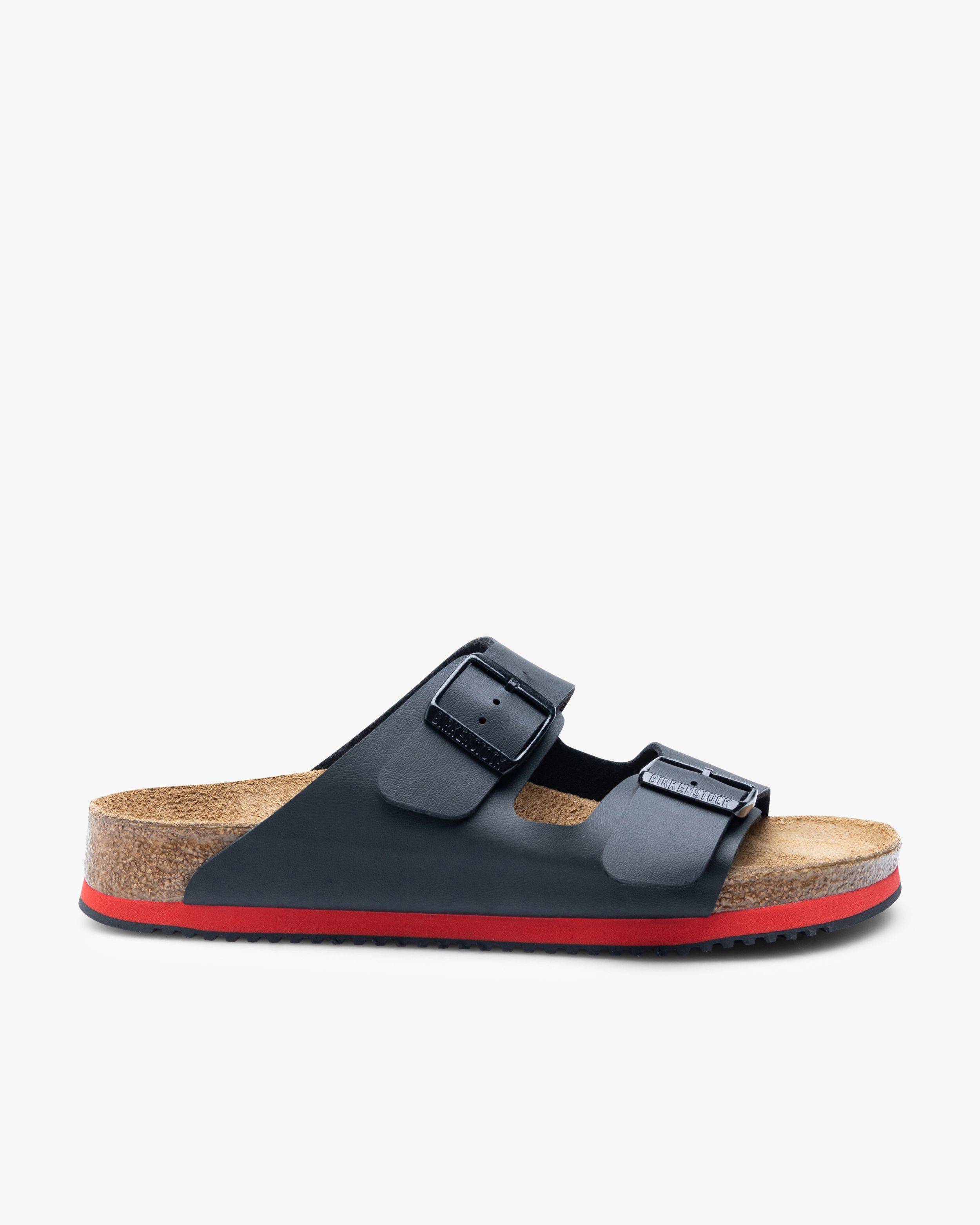 Birkenstock Professional Arizona Sandal Regular Sort/Rød