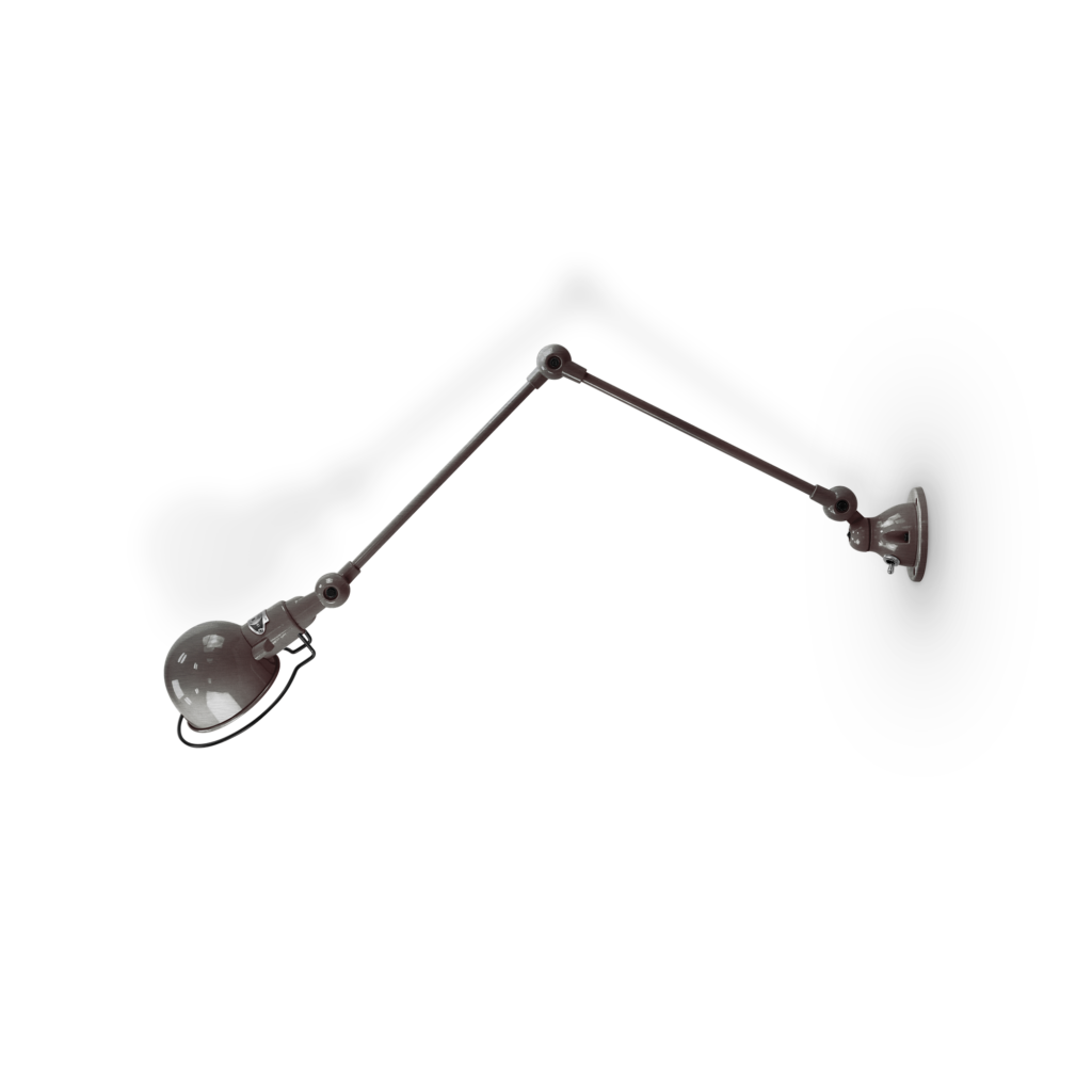 Signal SI331 væglampe fra Jieldé - Brushed steel / Blank