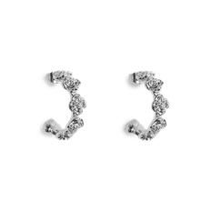 PCDINNA Earrings - Silver Colour - ONE SIZE