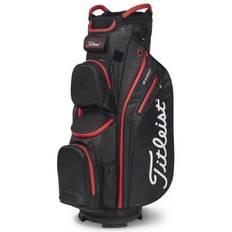 Titleist 14 Stadry Cart Bag 2024 TB23CT9-006 Black/Black/Red