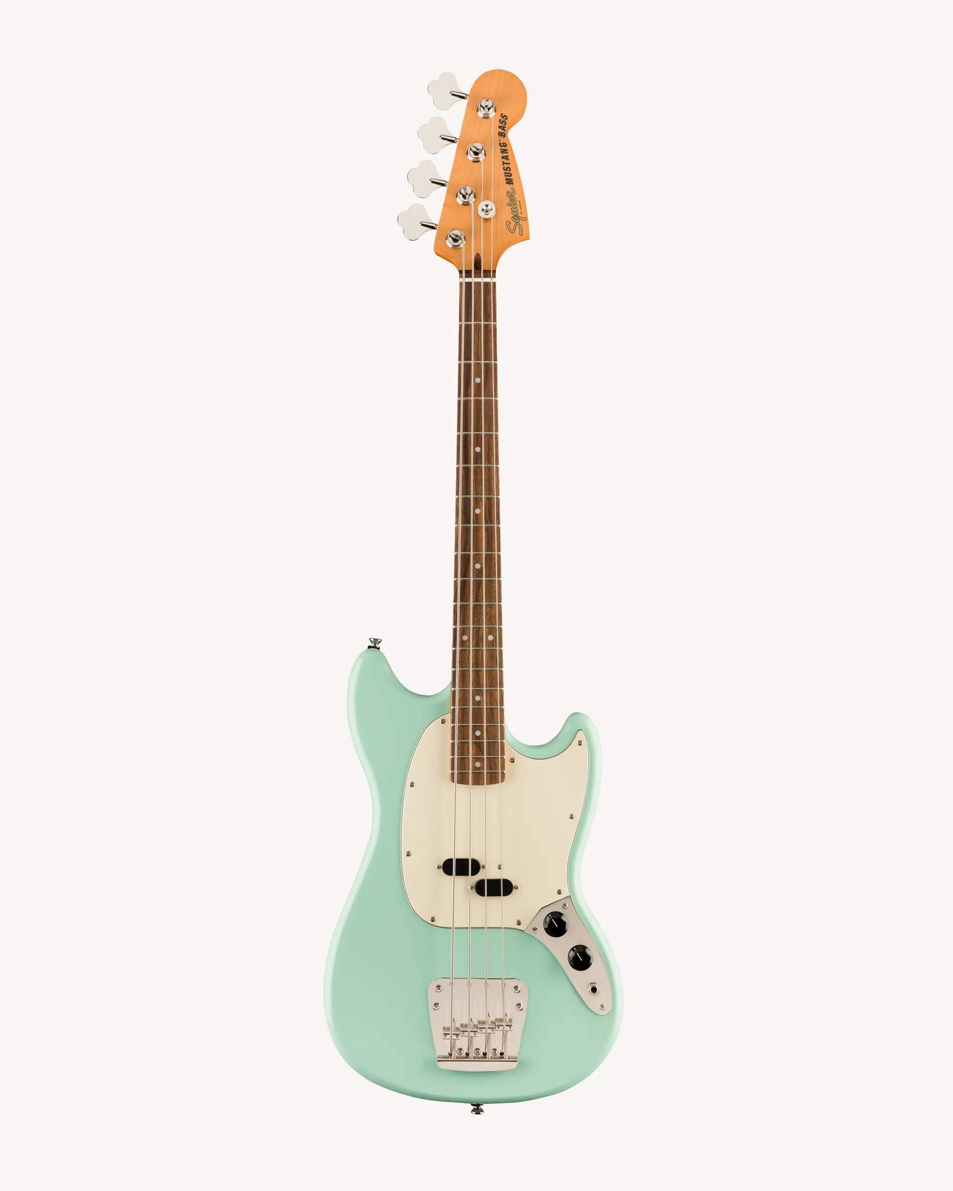 Squier Classic Vibe ’60s Mustang® Bass, Laurel Fingerboard, Surf Green