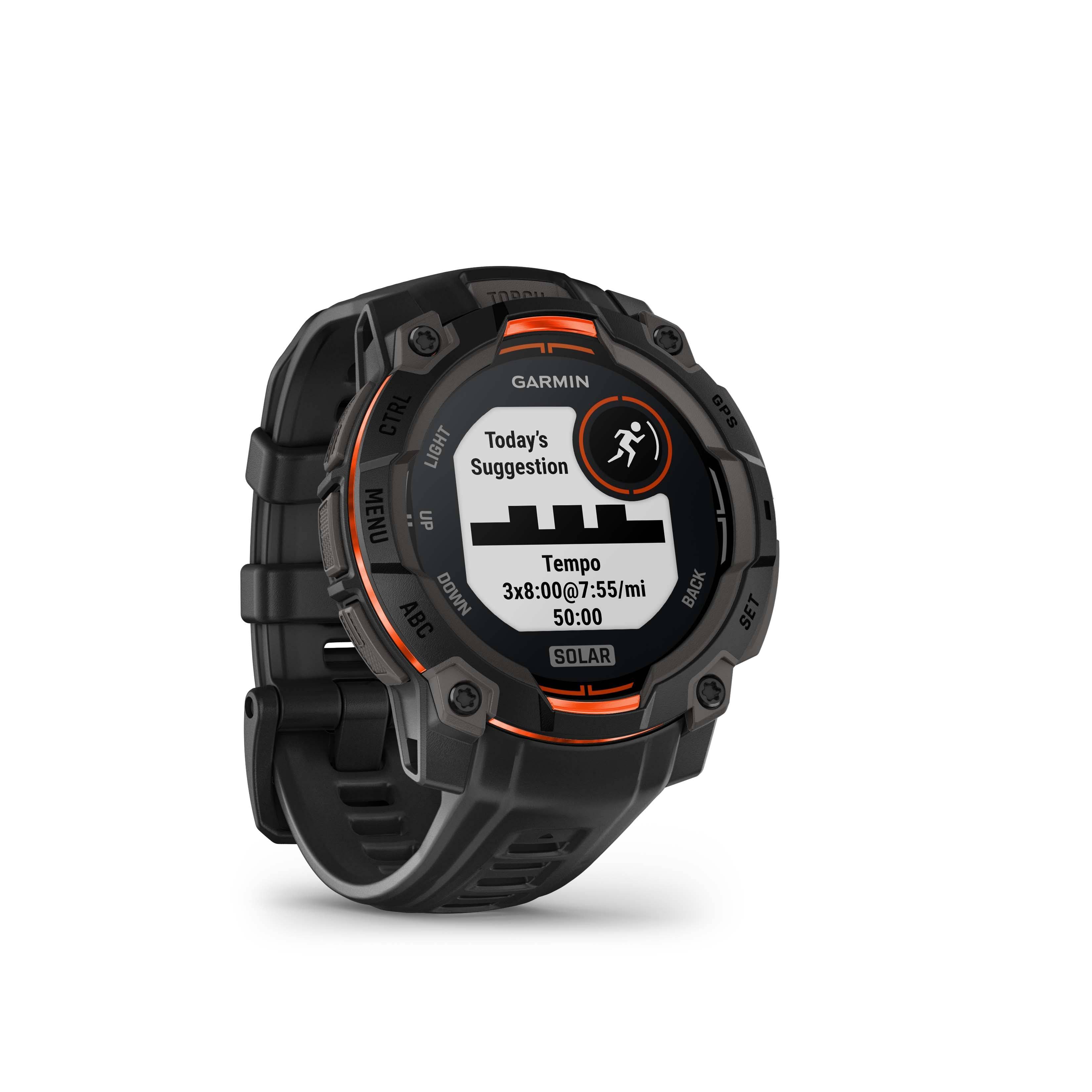 Garmin Instinct 3 Solar 45 mm - BLACK (ONE SIZE)