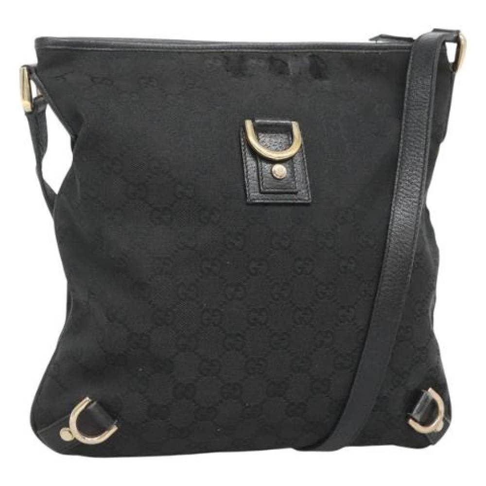 Gucci Vintage Pre-owned Canvas gucci-tasker - Vintage - Dame - Sort - ONE SIZE - Uld