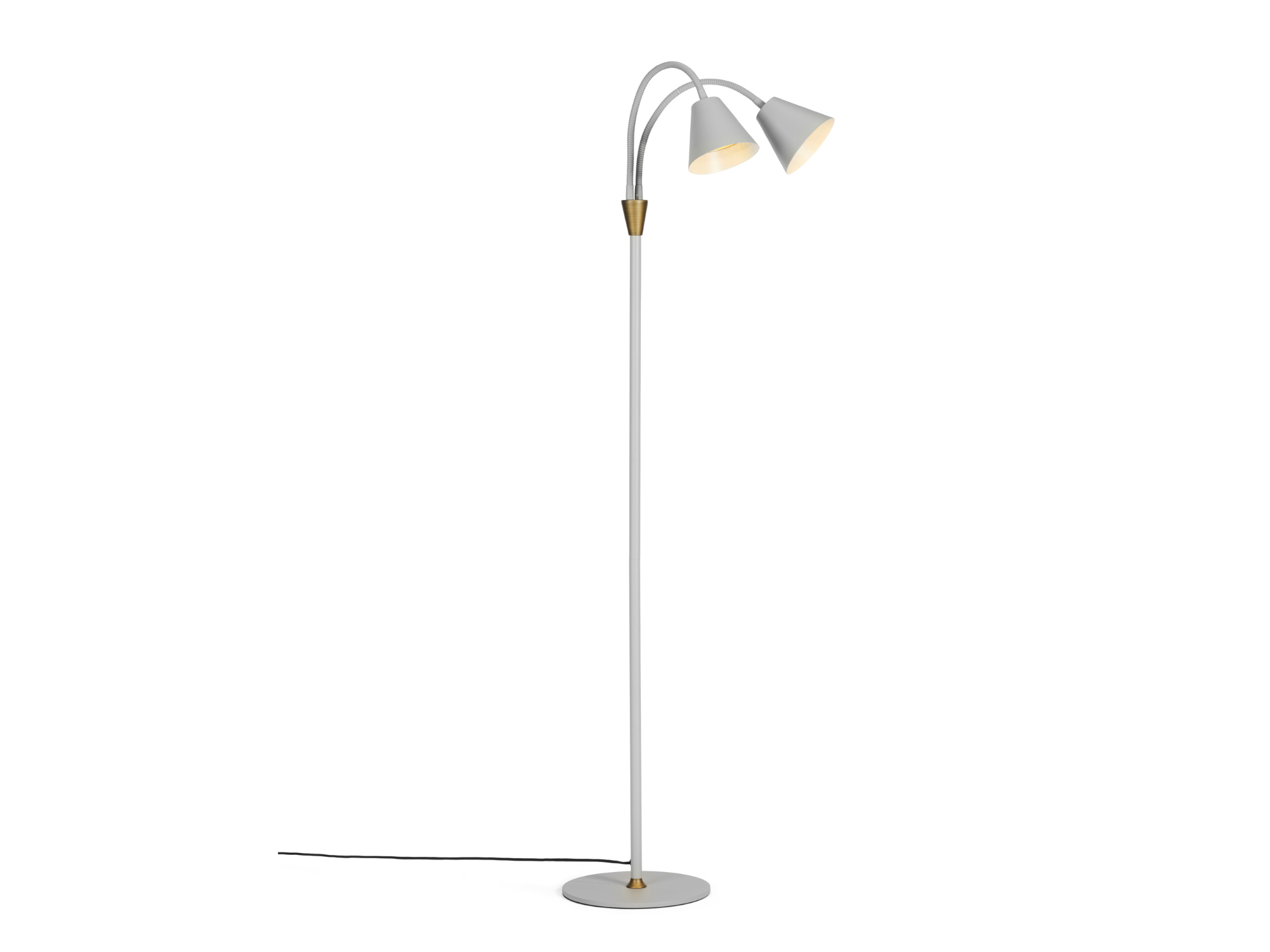 Halo Design - Hygge gulvlampe m. 2 arme - Warm Grey