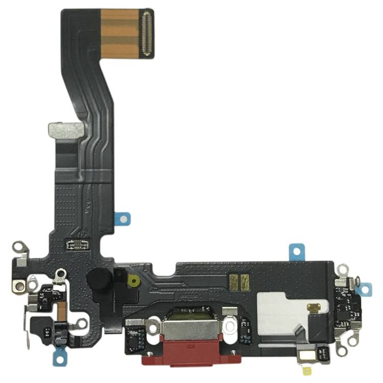 iPhone 12 / 12 Pro Ladestik med Flex - Rød