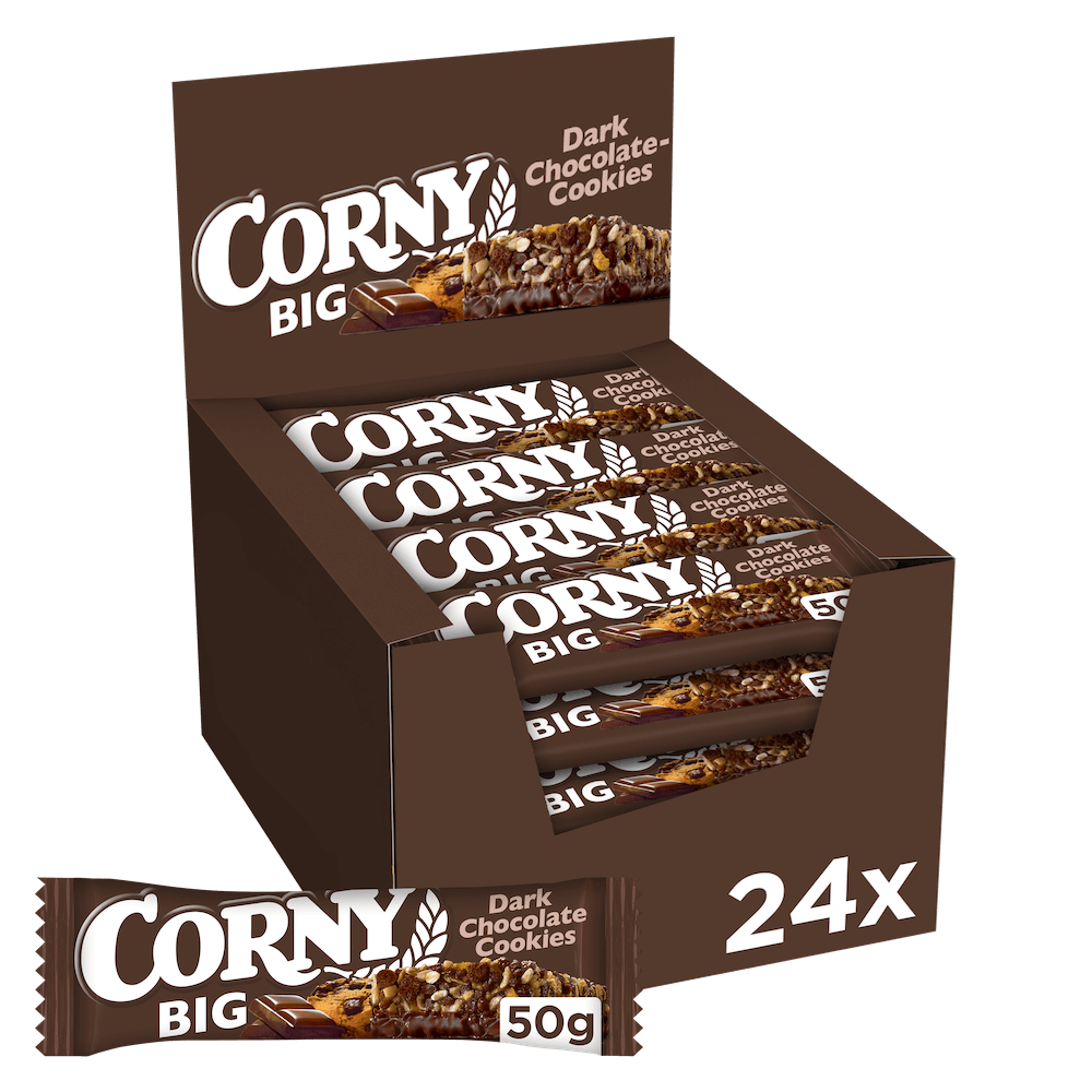 Corny Big Choklad 50g x 24st (hel låda)