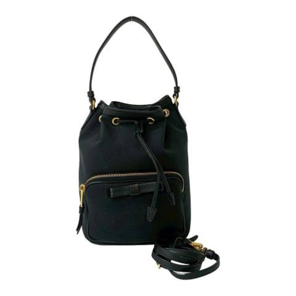Prada Vintage Pre-owned Vintage Bucket Bag - Vintage - Dame - Sort - ONE SIZE - Uld