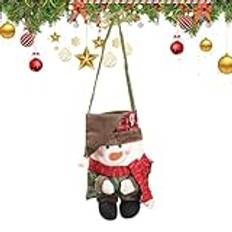 Julgodispåse - Återanvändbar julväska Vistaprint Bärbar julgodispåse, Partyfavoritpåse, Holiday Doll Bag, Förvaringspåse, Merry Christmas Bag for Christmas Party.