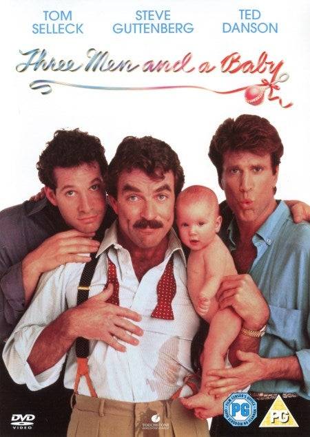DVD - Tre män och en Baby (1987) (Beg)