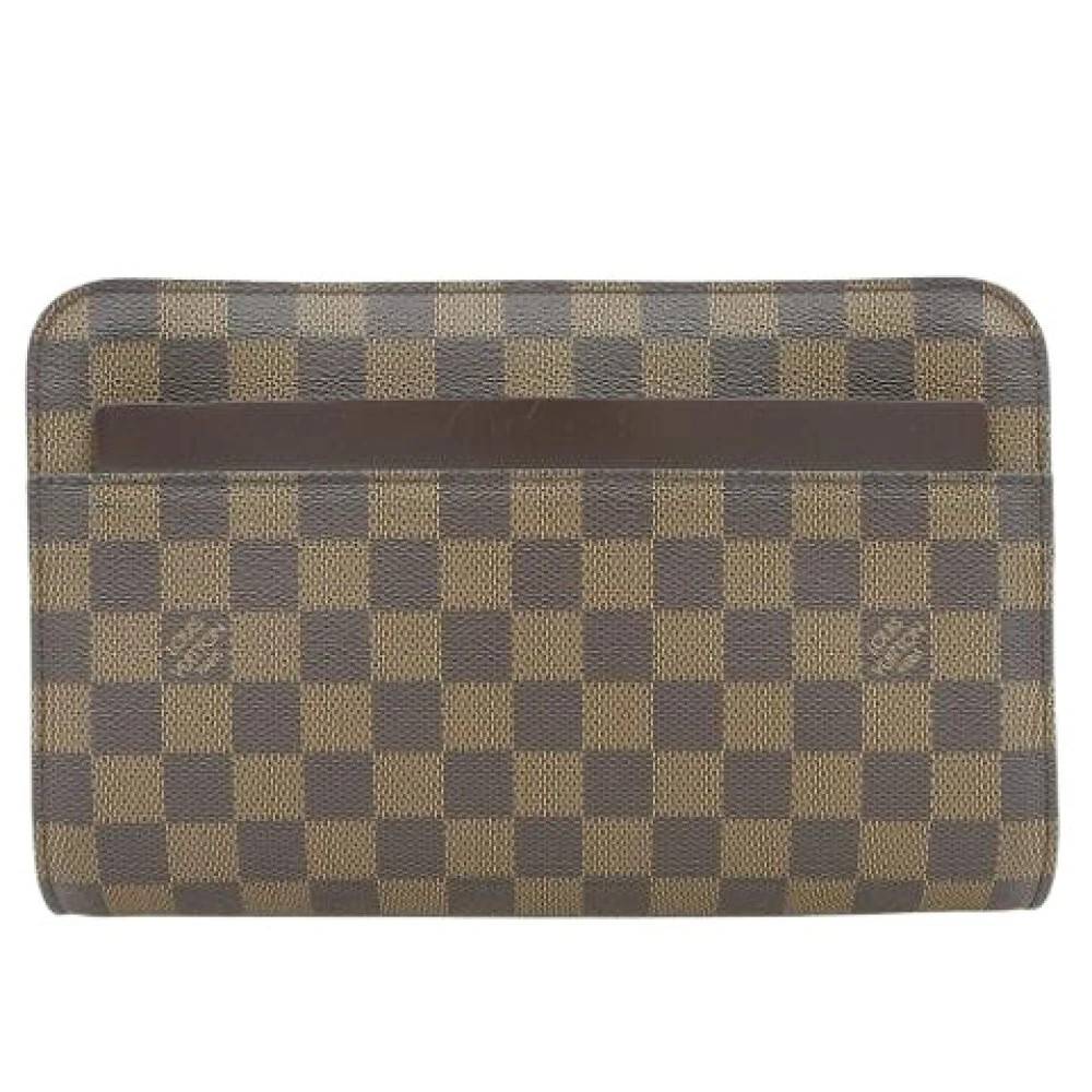 Louis Vuitton Vintage Pre-owned Vintage Plastic Clutch - Vintage - Dame - Brun - ONE SIZE -