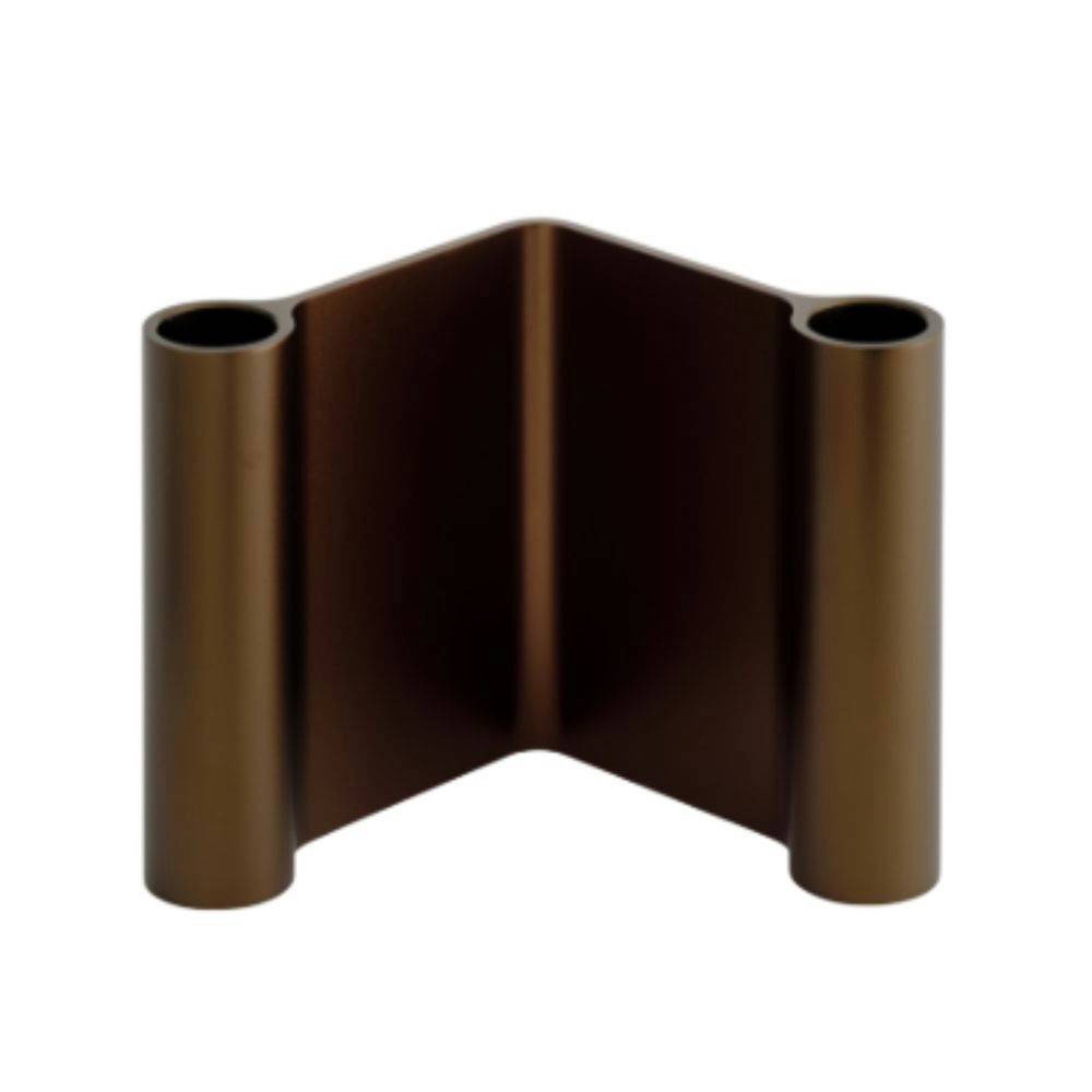 Muuto Pair Candleholder Ljusstake (H11 cm) Brown
