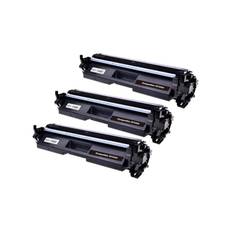 Rabatpakke - HP 30A sort 3 toner Kompatibel CF230A 4.800 sider